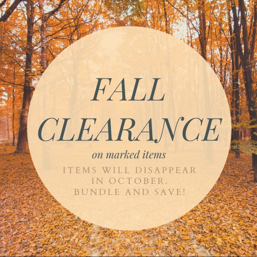 🍁 Clearance Sale! 🍁 look for marked items